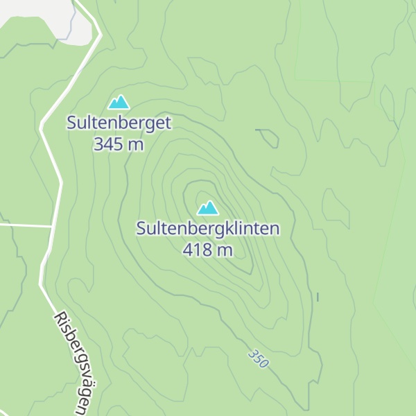 Map of Sultenbergklinten