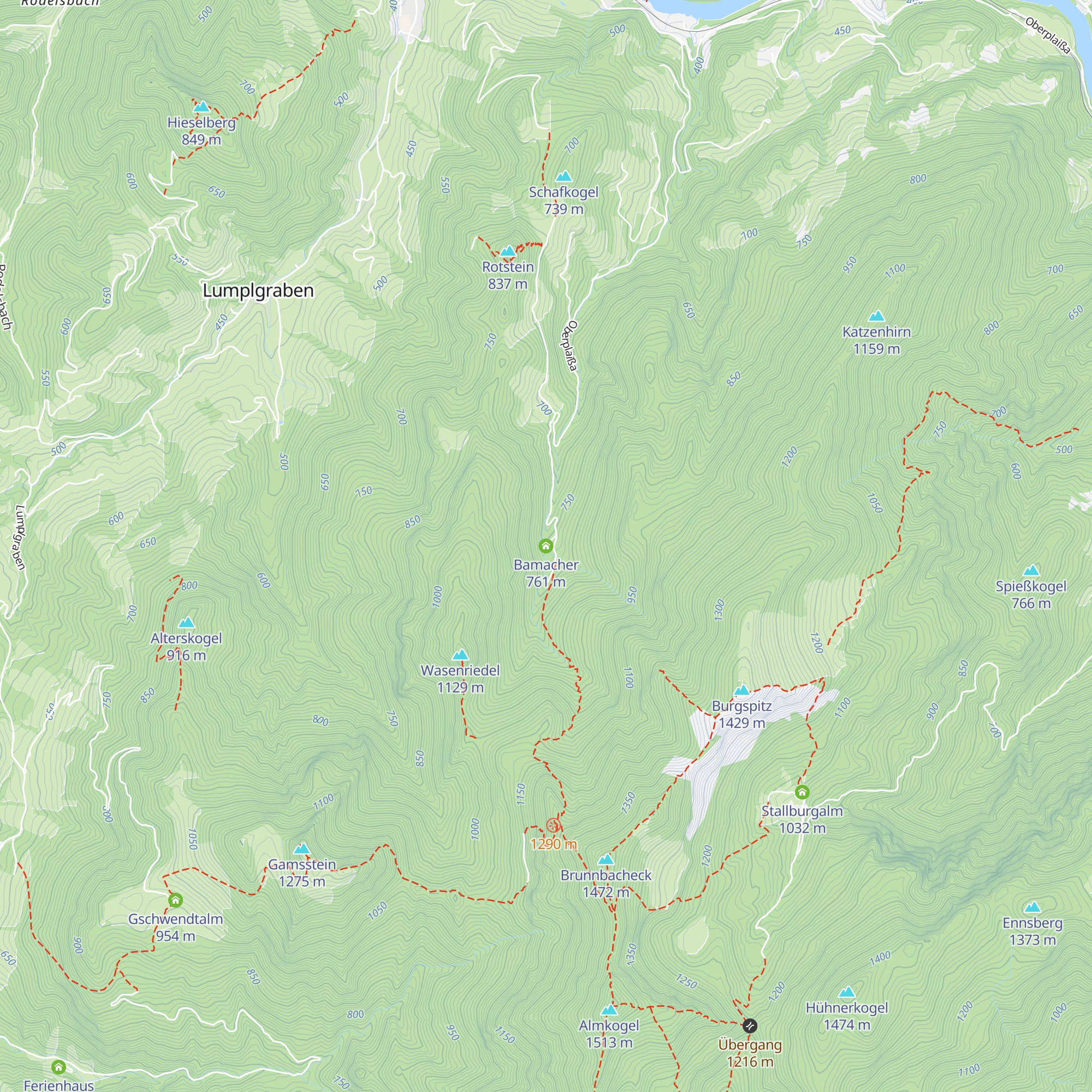 Bamacher map