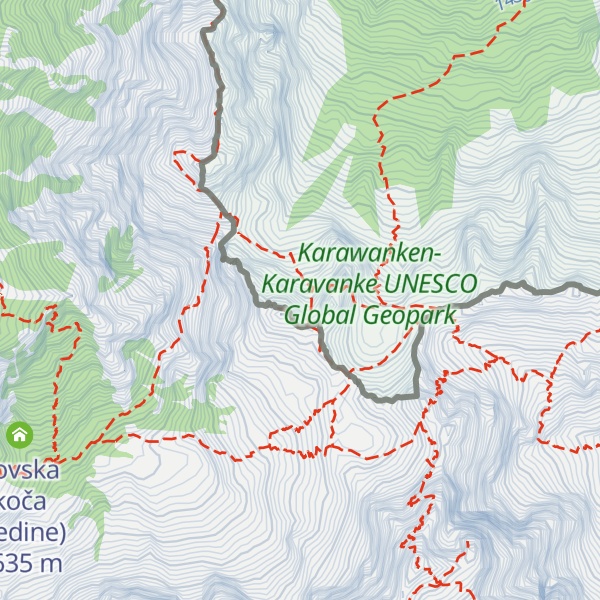 Map of Vellacherturm / Storžek