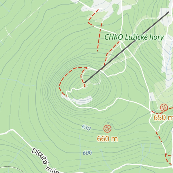 Map of Jedlová