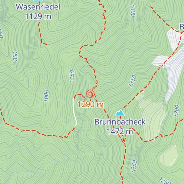 Map of Ennser Hütte