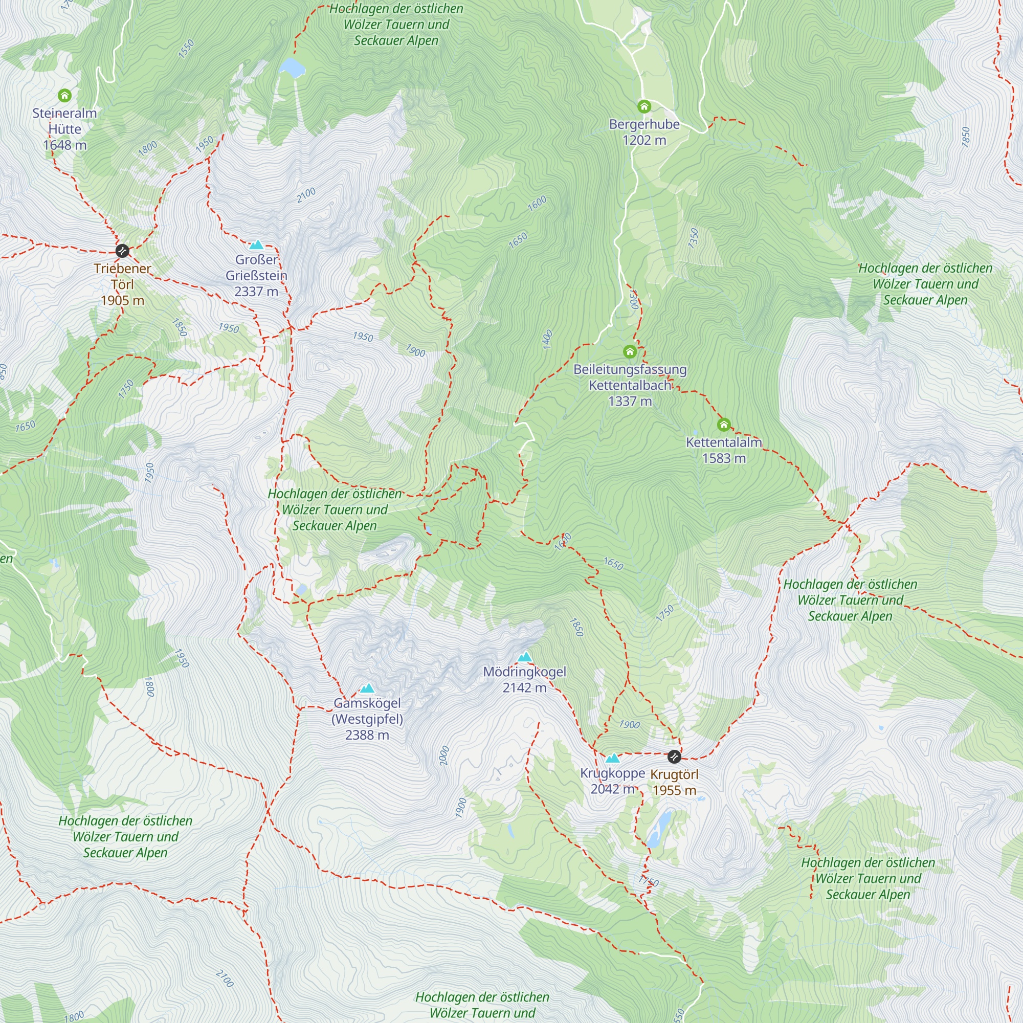 Mödringalm map