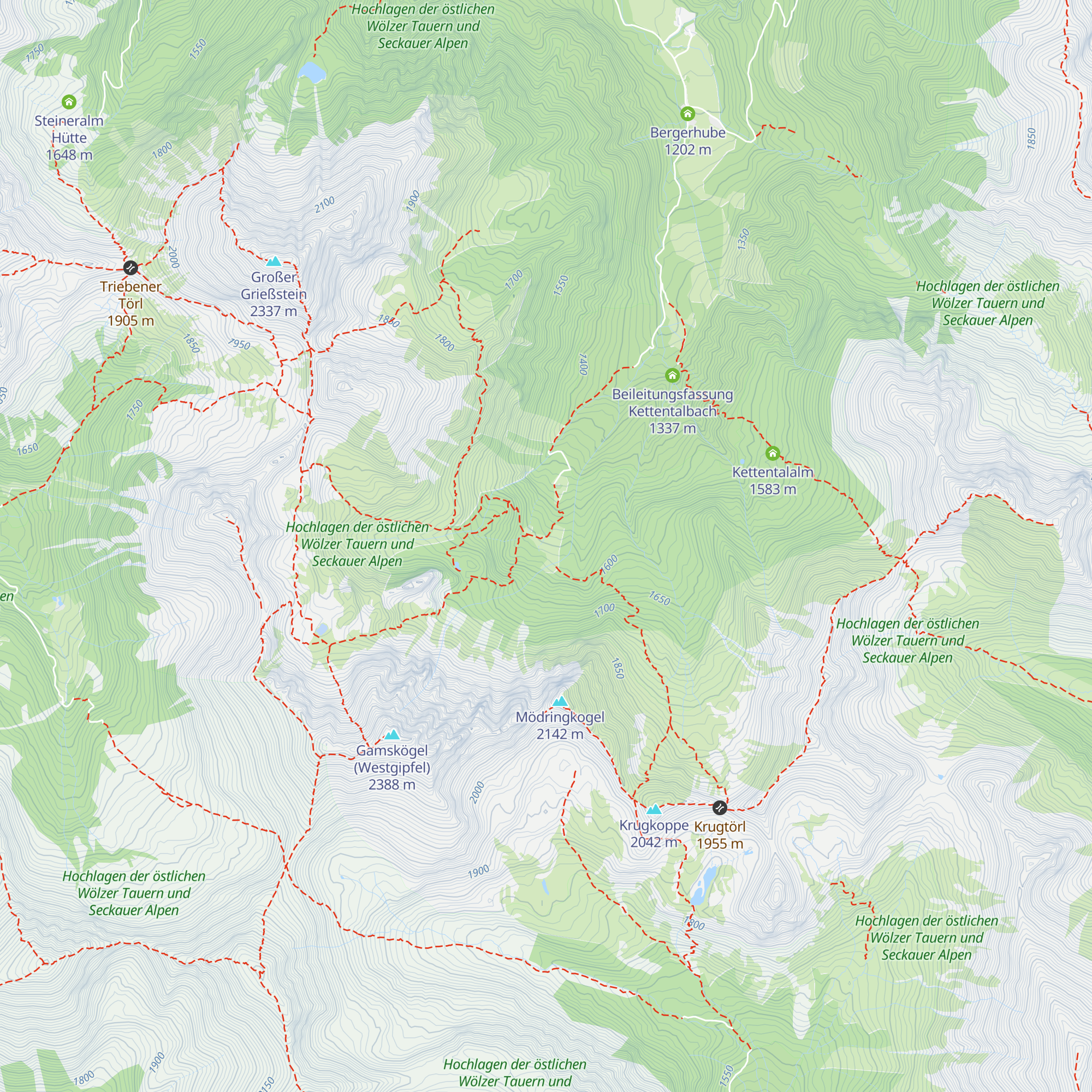 Mödringalm map