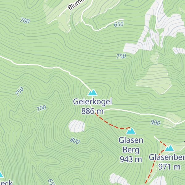 Map of Geierkogel
