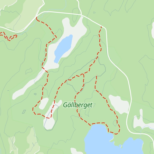 Map of Gällberget