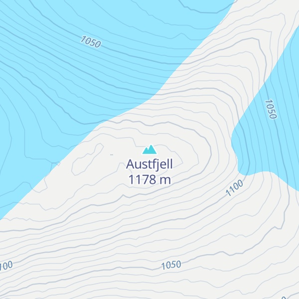 Map of Austfjell