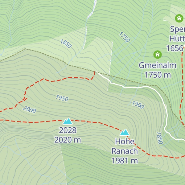 Map of Mühlbacheralm