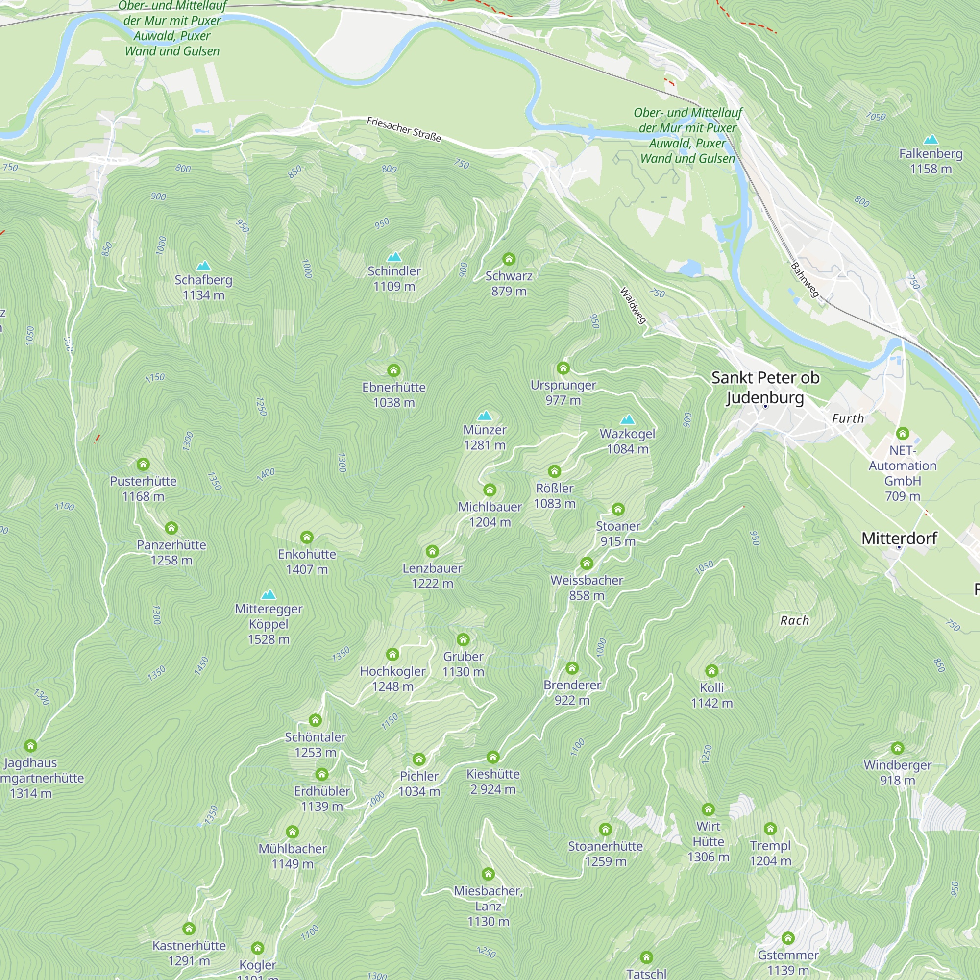 Michlbauer map