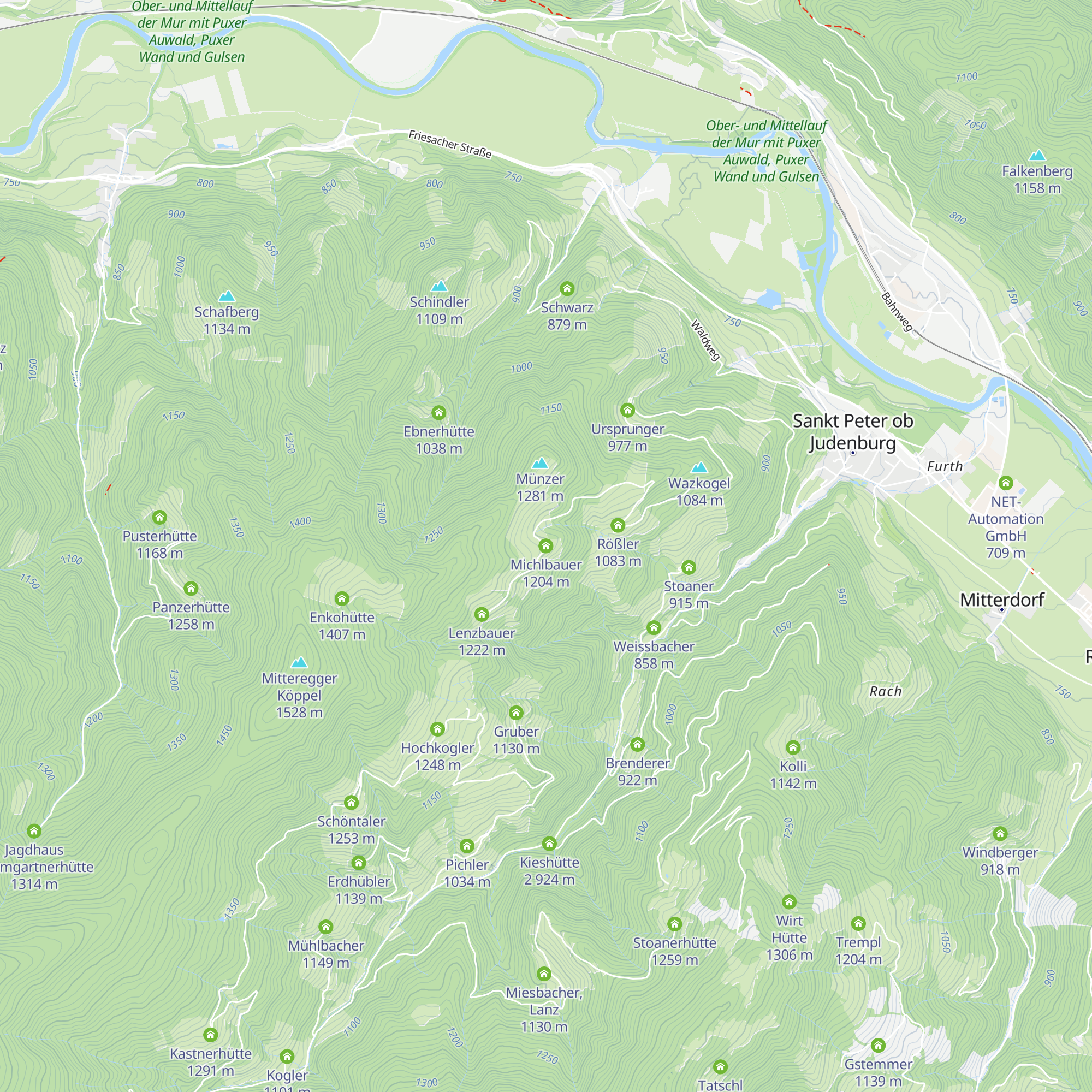 Michlbauer map