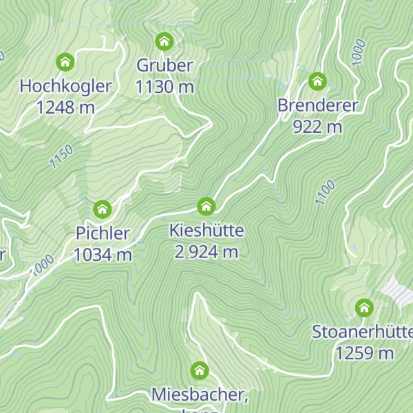 Map of Kieshütte 2