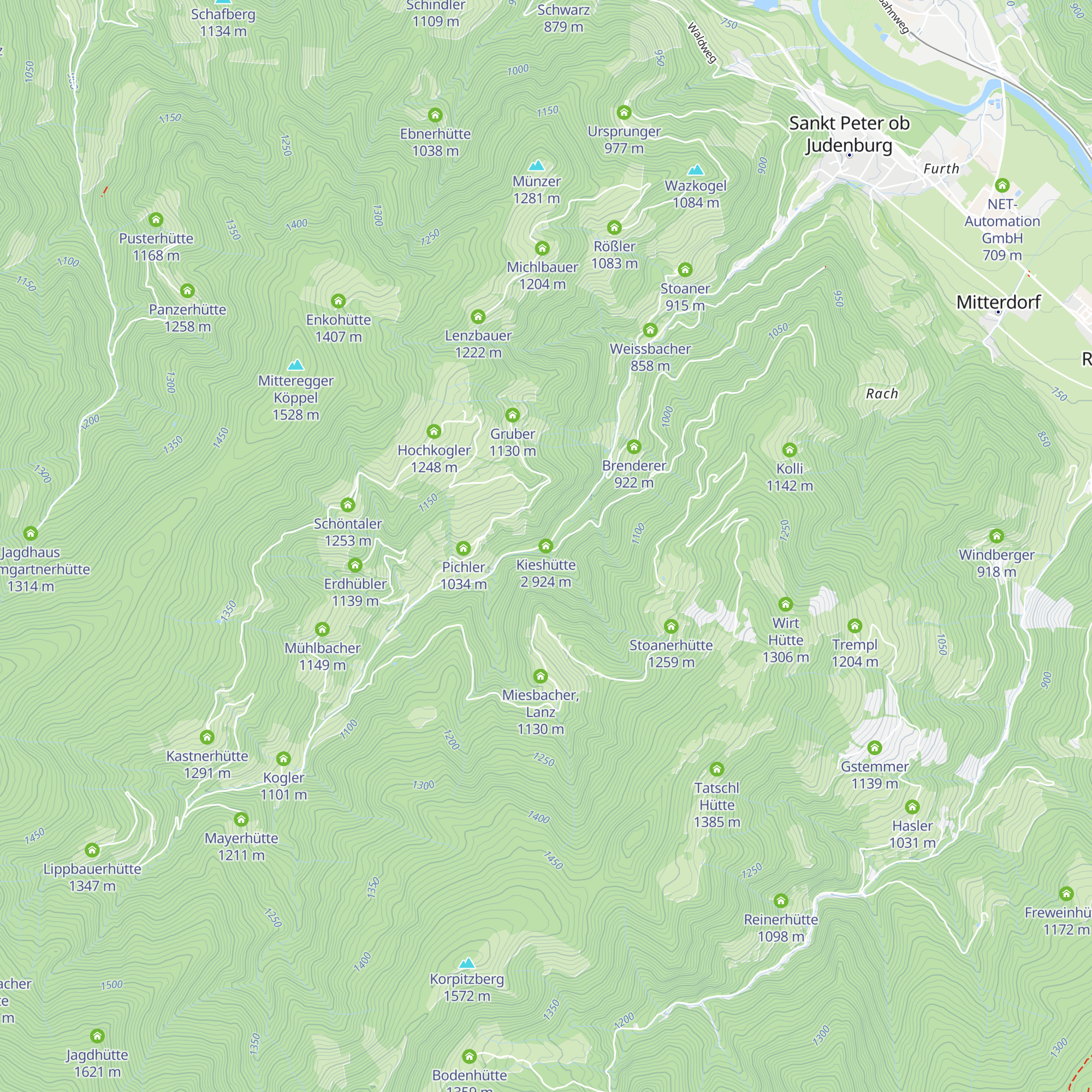 Kieshütte 2 map