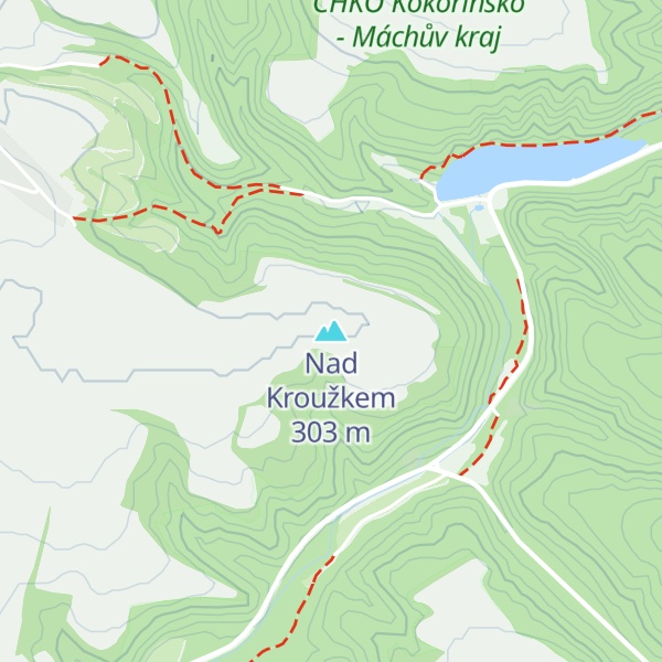 Map of Nad Kroužkem