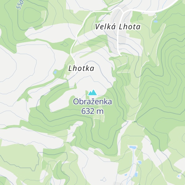 Map of Obraženka