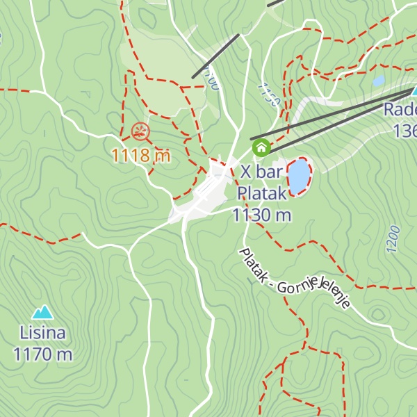 Map of HGSS - Interventna baza Platak
