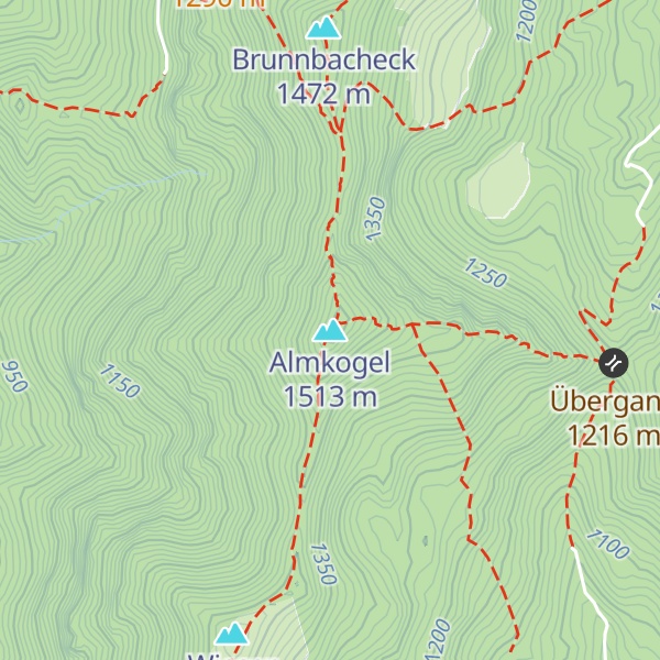 Map of Almkogel
