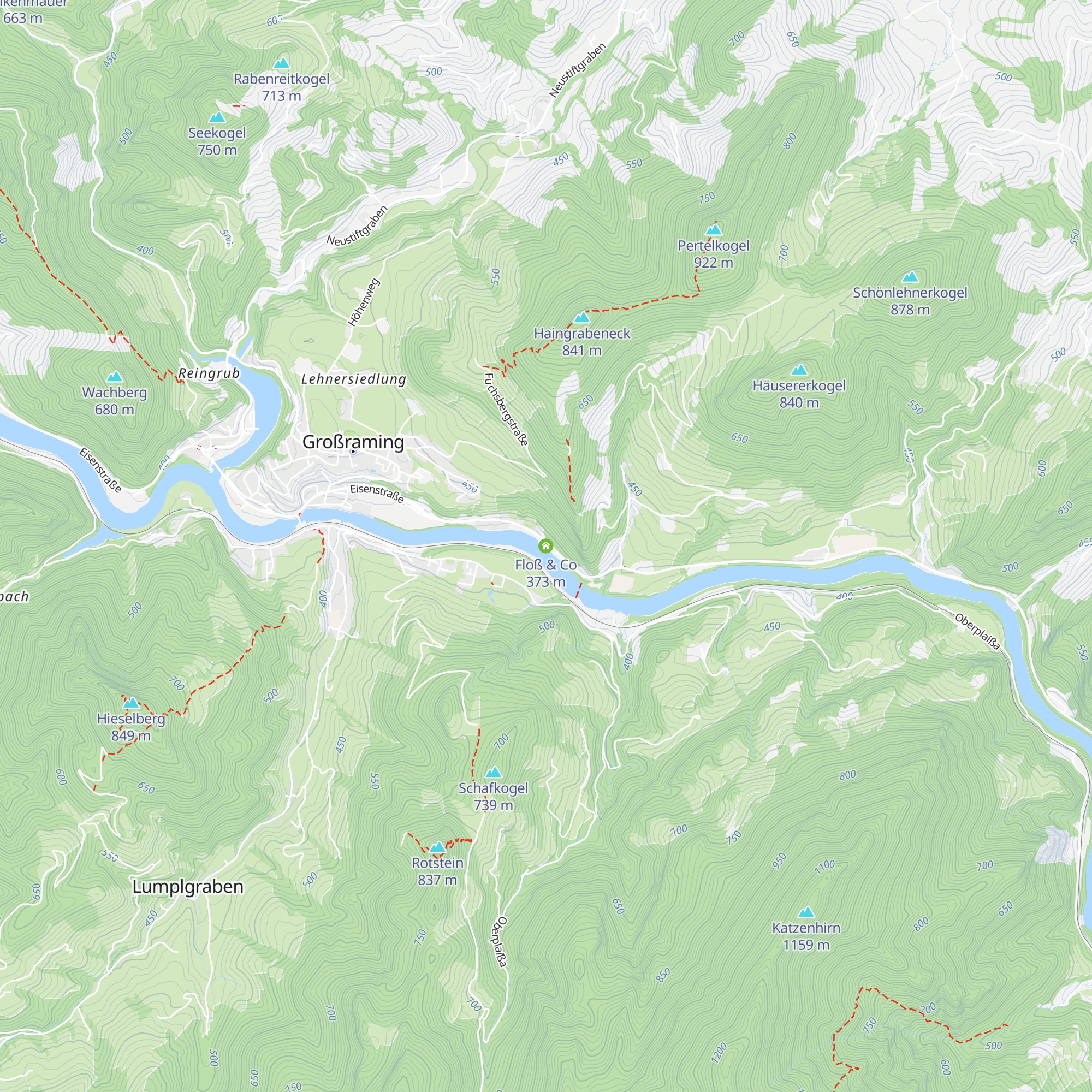 Floß & Co map