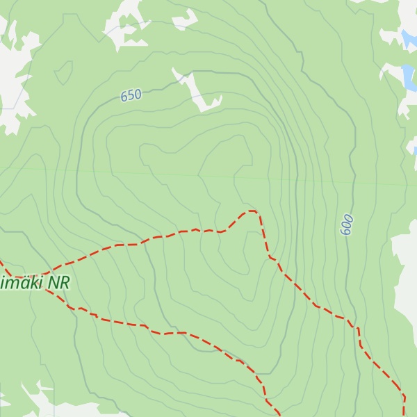 Map of Stora Digerberget