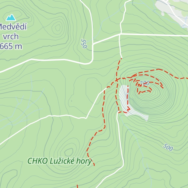 Map of Tábořiště