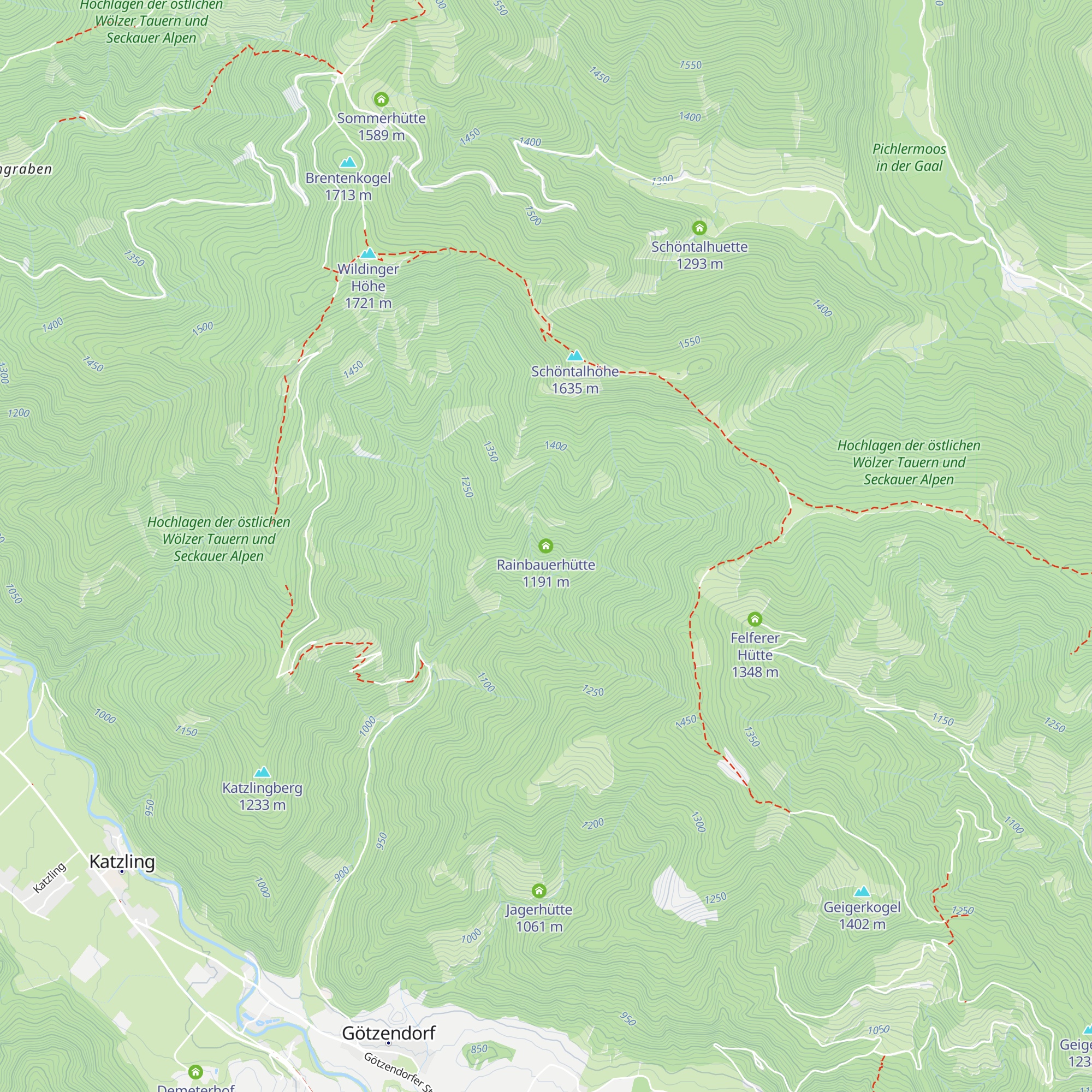 Rainbauerhütte map
