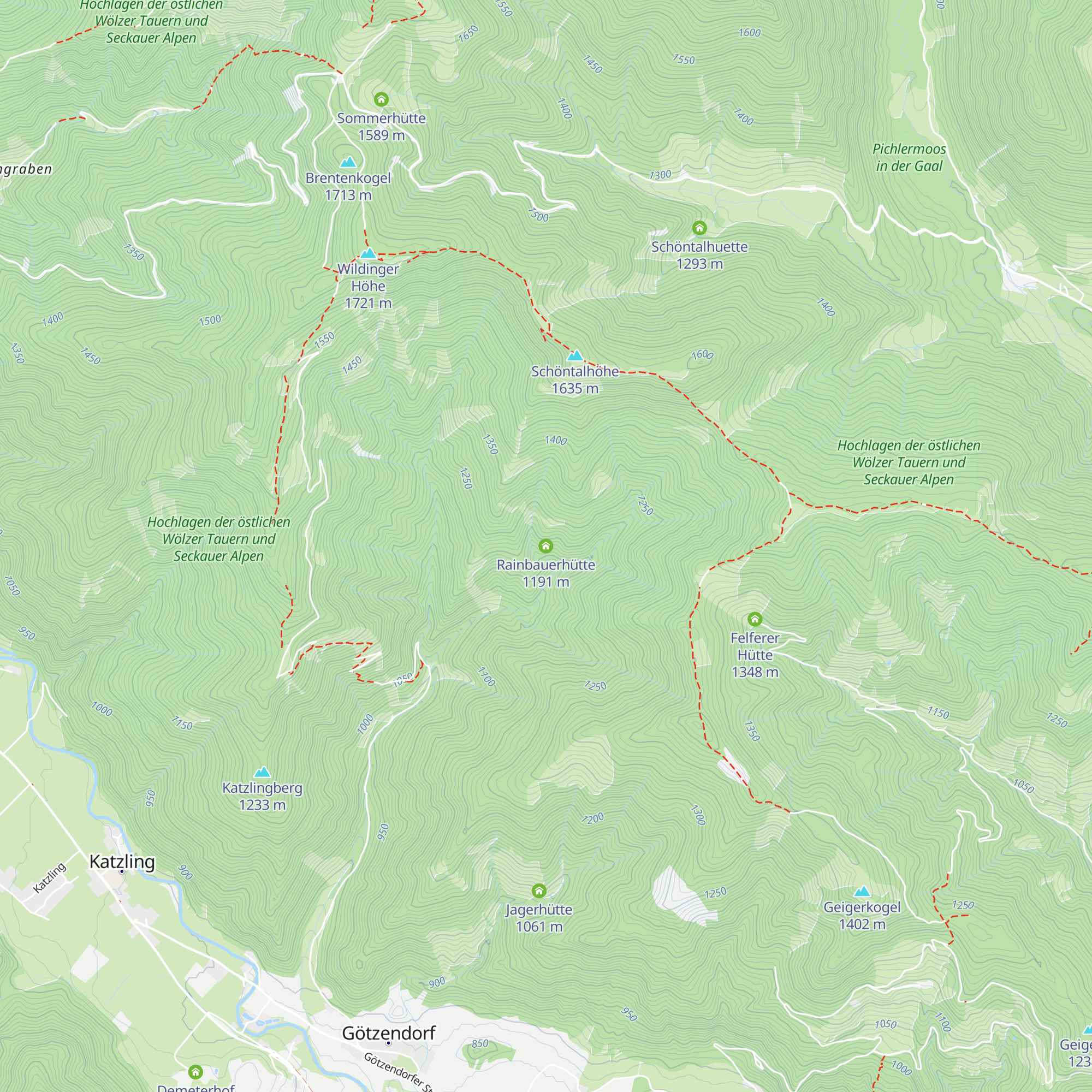 Rainbauerhütte map
