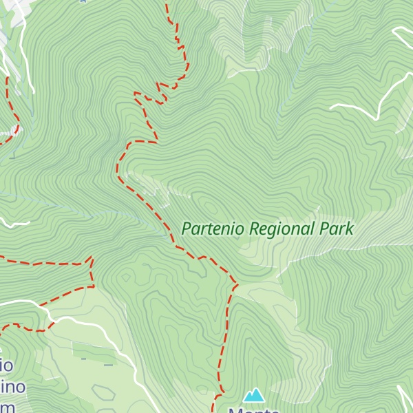 Map of Monte Paraturo