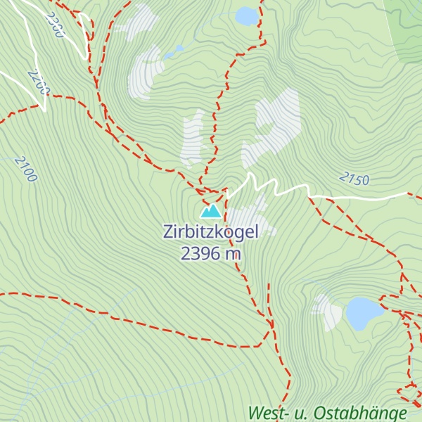 Map of Zirbitzkogel