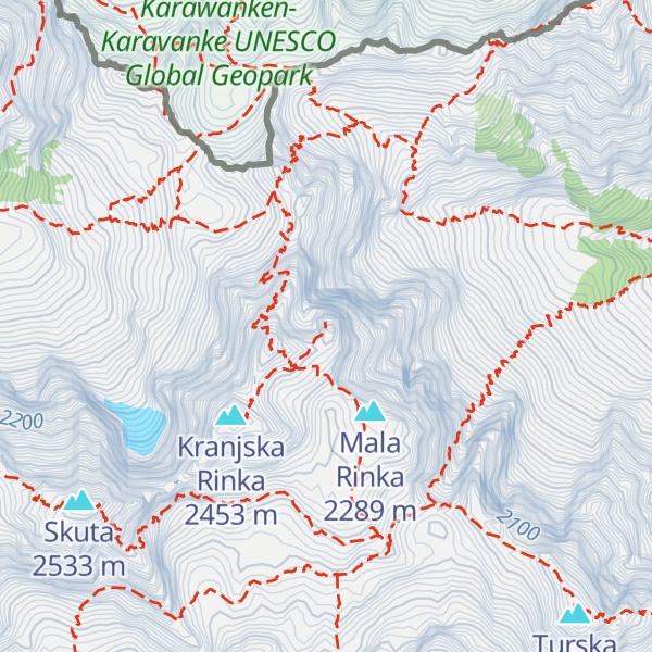 Map of Štajerska Rinka