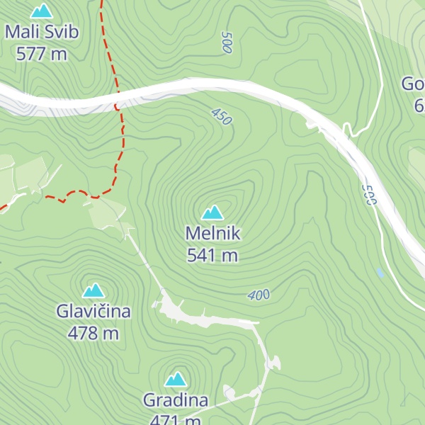 Map of Melnik