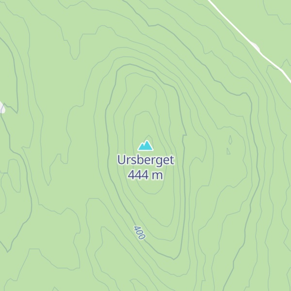 Map of Ursberget