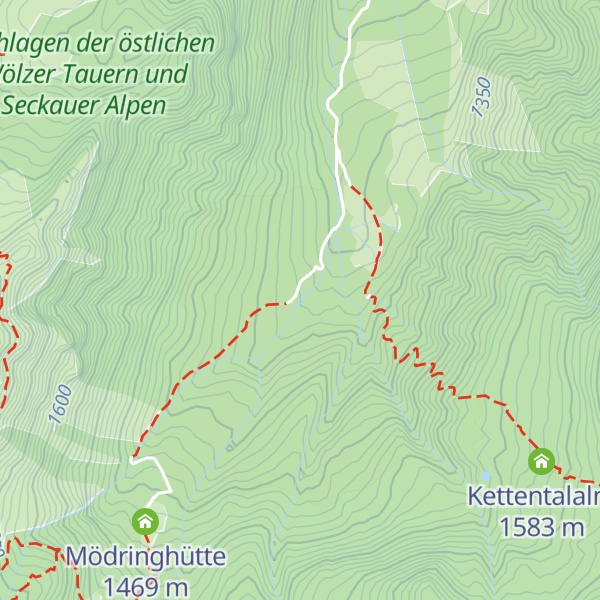 Map of Hauptwasserfassung Mödringbach