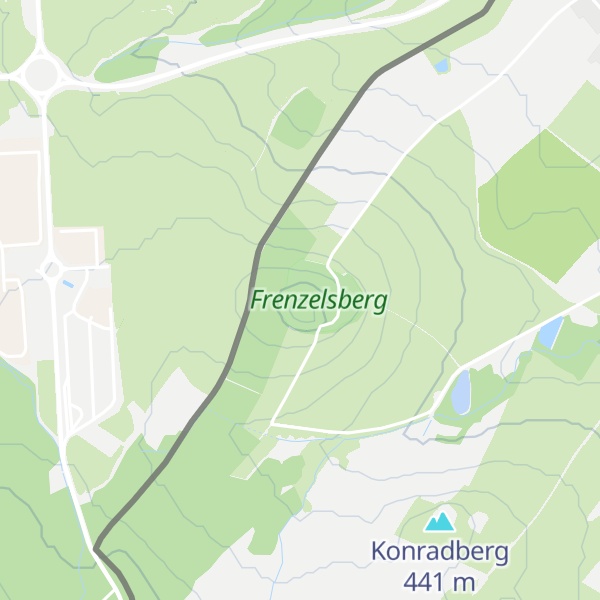 Map of Frenzelsberg