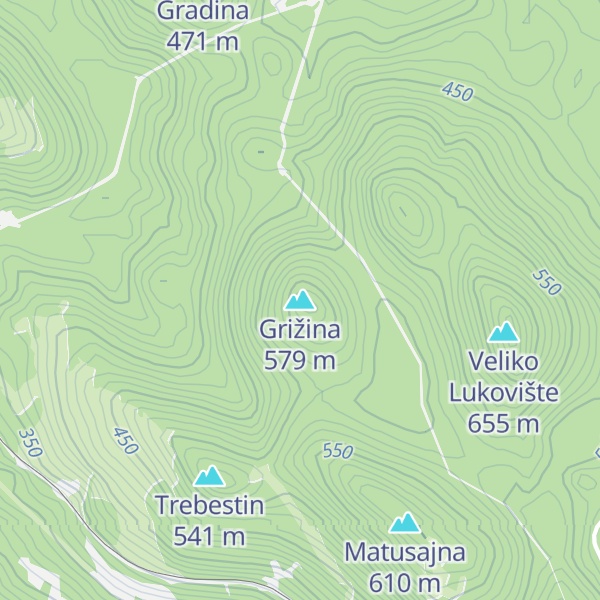 Map of Grižina