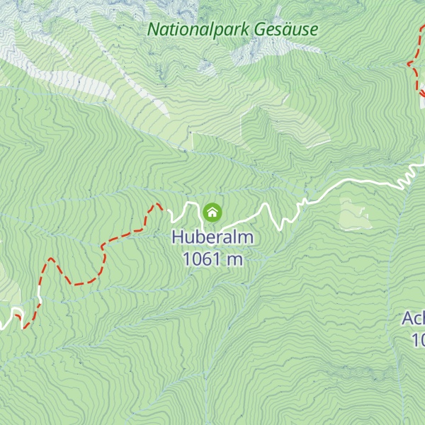 Map of Huberalm