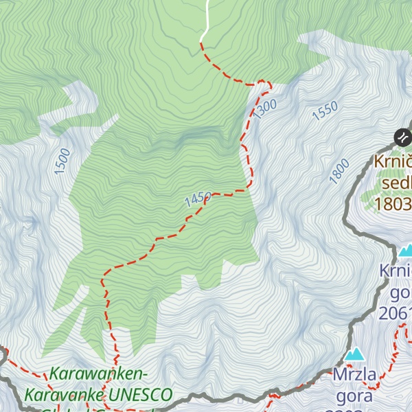 Map of Offner-Hütte