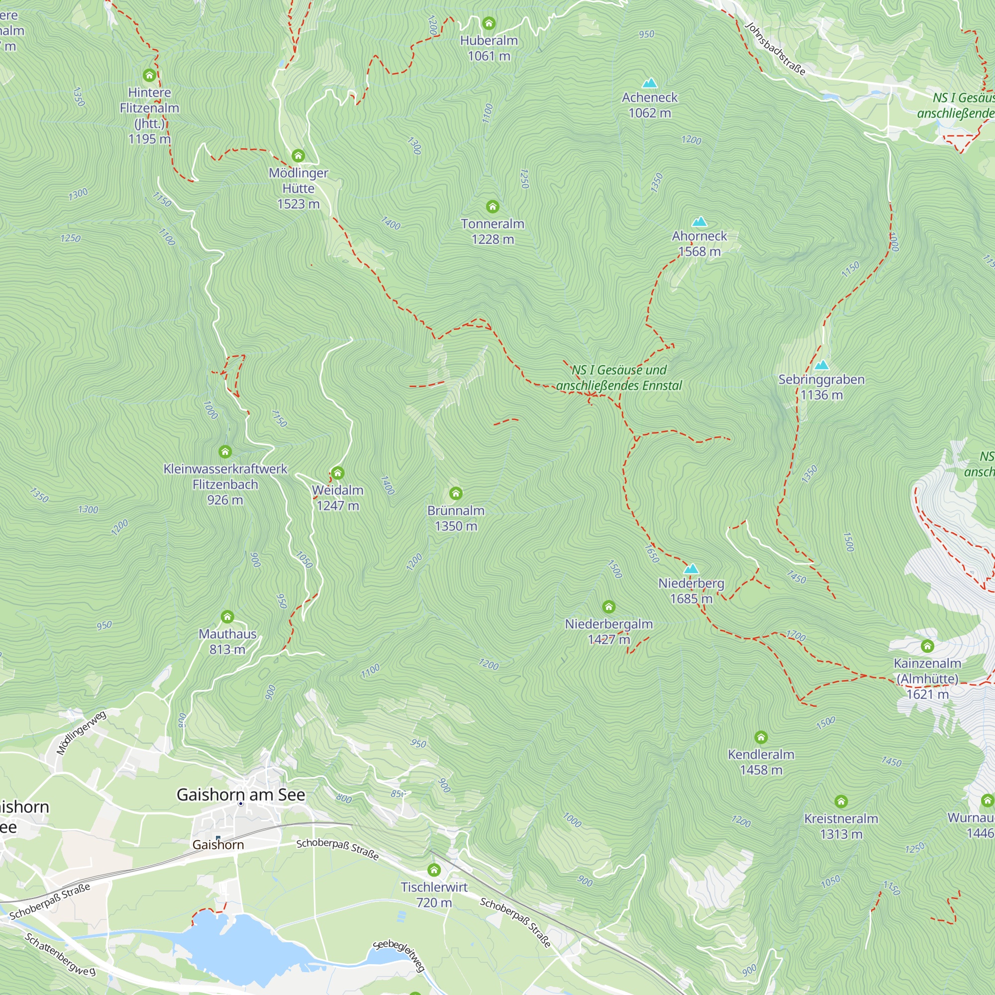 Aignerhütte (Jhtt.) map