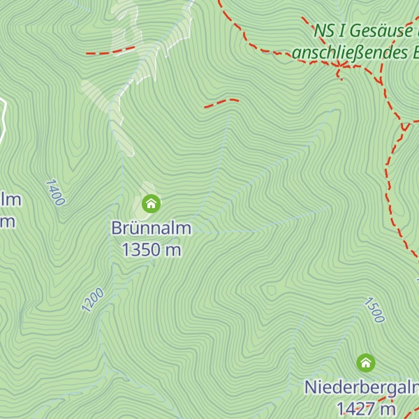 Map of Aignerhütte (Jhtt.)