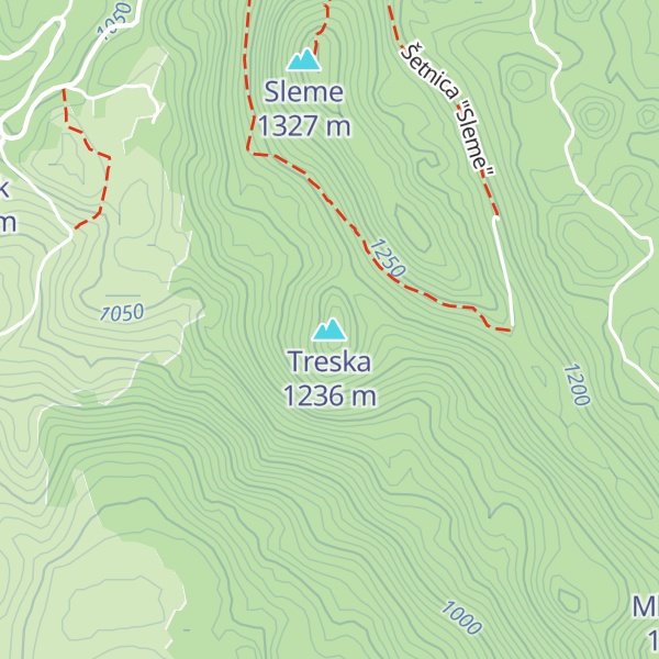 Map of Treska