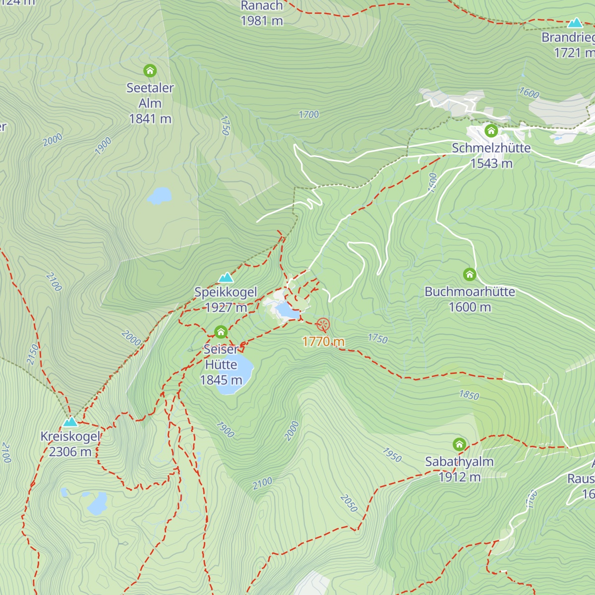 Winterleitenhütte map