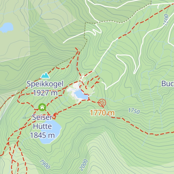 Map of Winterleitenhütte