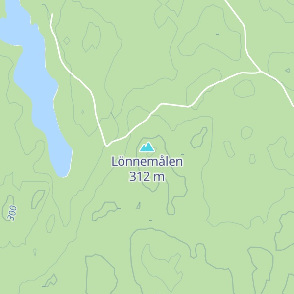 Map of Lönnemålen
