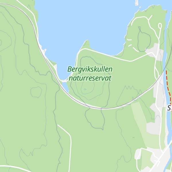 Map of Bergsvikskullen