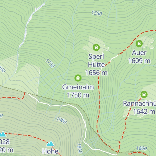 Map of Gmeinalm