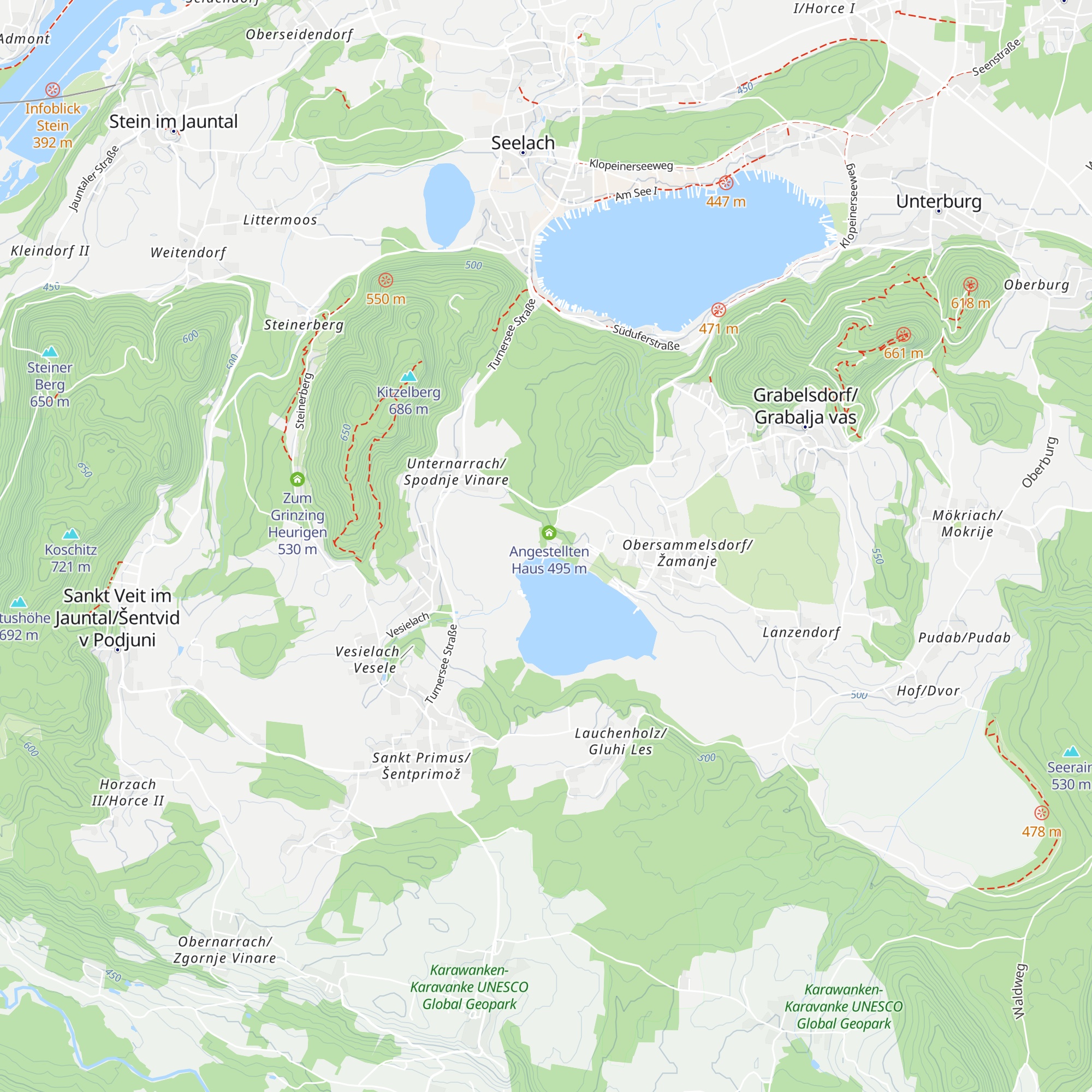 Hexenhaus map