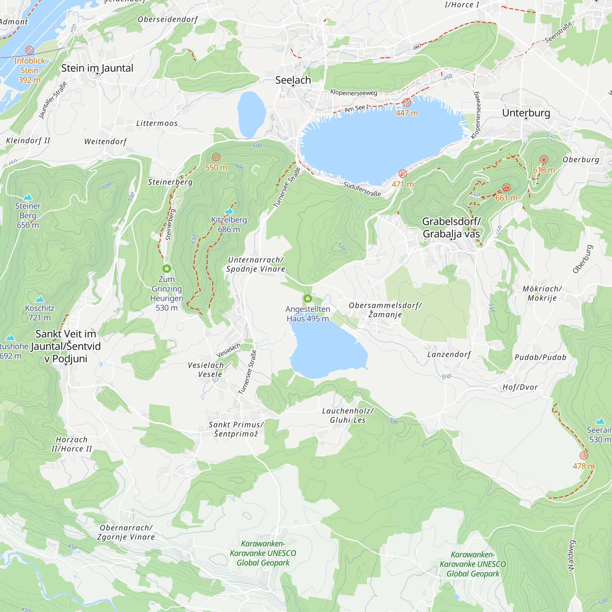 Hexenhaus map
