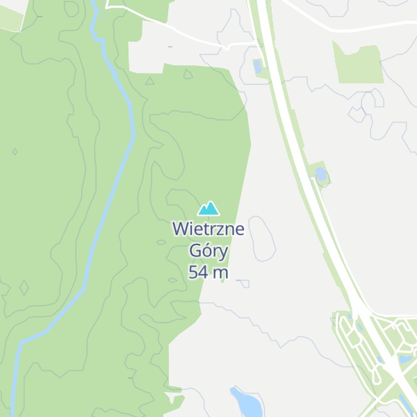 Map of Wietrzne Góry