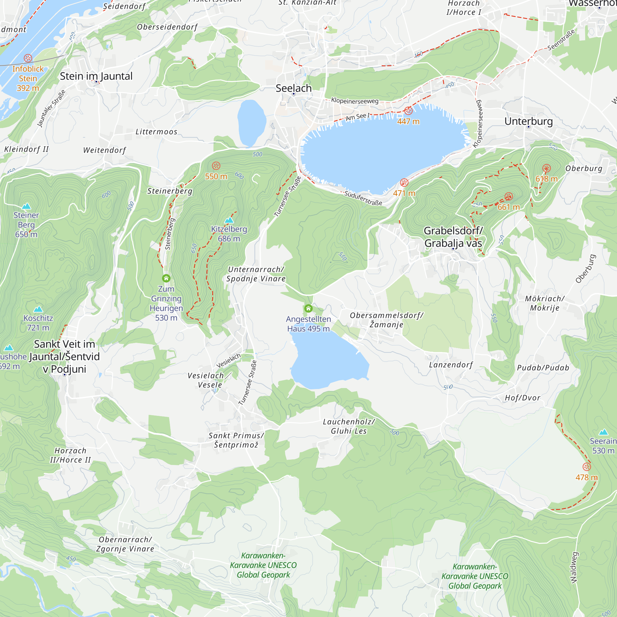 Angestellten Haus map