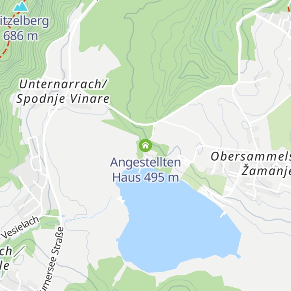 Map of Angestellten Haus