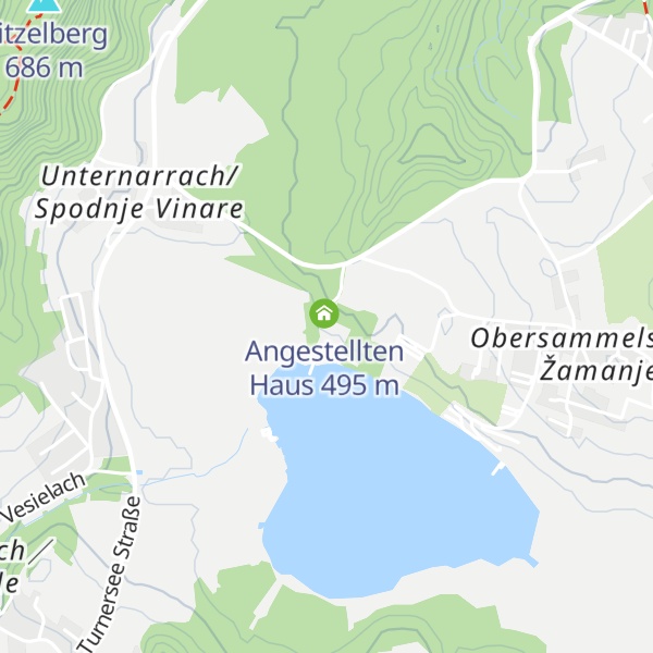 Map of Naturquartier Turnersee