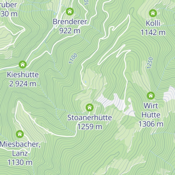 Map of Freweinhütte