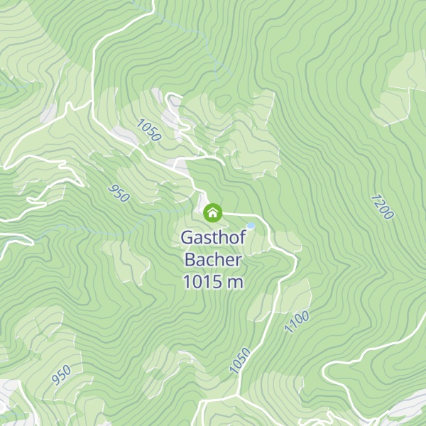 Map of Gasthof Bacher